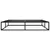 Produktbild 3 för Sängram svart metall 200x200 cm