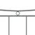 Produktbild 5 för Sängram grå metall 120x200 cm 