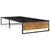 Produktbild 2 för Sängram svart metall 100x200 cm