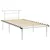 Produktbild 2 för Sängram vit metall 100x200 cm
