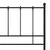 Produktbild 5 för Sängram svart metall 120x200 cm