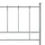 Produktbild 5 för Sängram grå metall 120x200 cm
