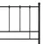 Produktbild 5 för Sängram svart metall 200x200 cm