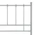 Produktbild 5 för Sängram grå metall 200x200 cm