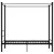 Produktbild 3 för Himmelsäng svart metall 90x200 cm
