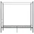 Produktbild 3 för Himmelsäng grå metall 100x200 cm