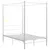 Produktbild 2 för Himmelsäng vit metall 120x200 cm 