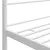 Produktbild 5 för Himmelsäng vit metall 120x200 cm 