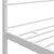 Produktbild 5 för Himmelsäng vit metall 160x200 cm 