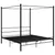 Produktbild 2 för Himmelsäng svart metall 180x200 cm 