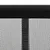 Produktbild 3 för Insektsnät för dörr svart 100x220 cm polyester