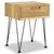 Produktbild 2 för Sängbord 2 st 40x30x50 cm massiv furu