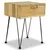 Produktbild 7 för Sängbord 2 st 40x30x50 cm massiv furu