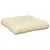 Produktbild 2 för Palldyna gräddvit 50x50x12 cm tyg