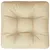 Produktbild 6 för Palldyna beige 50x50x12 cm tyg