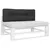 Produktbild 3 för Palldyna svart 120x40x12 cm tyg
