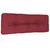 Produktbild 2 för Palldyna vinröd 120x40x12 cm tyg