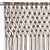Produktbild 3 för Gardin makramé taupe 140x240 cm bomull