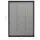 Plisserat insektsnät för fönster aluminium antracit 80x120 cm