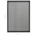 Produktbild 7 för Plisserat insektsnät för fönster aluminium antracit 80x120 cm