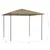 Produktbild 4 för Paviljong 3x3x2,6 m taupe 160 g/m²