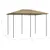 Produktbild 4 för Paviljong 3x4x2,6 m taupe 160 g/m²