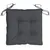 Produktbild 6 för Stolsdynor 4 st antracit 50x50x7 cm oxfordtyg