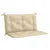 Produktbild 2 för Bänkdyna för trädgården beige 100x(50+50)x7 cm oxfordtyg
