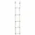 Produktbild 2 för Klätterstege med 5 stegpinnar 210 cm massiv furu