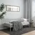Produktbild 3 för Sängram bäddsoffa vit metall 90x200 cm