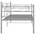 Produktbild 6 för Sängram bäddsoffa grå metall 90x200 cm