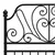 Produktbild 5 för Sängram svart metall 100x200 cm