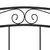 Produktbild 7 för Sängram svart metall 180x200 cm
