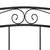 Produktbild 7 för Sängram svart metall 200x200 cm