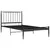 Produktbild 3 för Sängram svart metall 90x200 cm