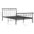 Produktbild 6 för Sängram svart metall 120x200 cm