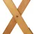 Produktbild 7 för Hopfällbart trädgårdsbord 90x90x75 cm massivt akaciaträ
