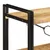 Produktbild 3 för Bokhylla med 3 hyllplan 140x30x80 cm massivt mangoträ
