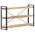 Produktbild 6 för Bokhylla med 3 hyllplan 140x30x80 cm massivt mangoträ