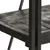 Produktbild 4 för Bokhylla med 5 hyllor svart 60x30x180 cm massivt mangoträ