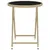 Produktbild 9 för Caféset 5 delar konstrotting och härdat glas beige