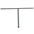 Produktbild 2 för Markisstolpar set antracit 450x245 cm järn 