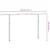 Produktbild 7 för Markisstolpar set antracit 450x245 cm järn 