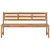 Produktbild 2 för Trädgårdsbänk 170 cm massiv teak