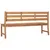 Produktbild 4 för Trädgårdsbänk 170 cm massiv teak