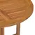 Produktbild 6 för Hopfällbart trädgårdsbord Ø90x75 cm massiv teak