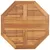 Produktbild 4 för Hopfällbart trädgårdsbord 90x90x75 cm massiv teak