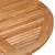 Produktbild 6 för Hopfällbart trädgårdsbord Ø120x75 cm massiv teak