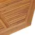 Produktbild 6 för Hopfällbart trädgårdsbord 120x120x75 cm massiv teak