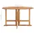 Produktbild 7 för Hopfällbart trädgårdsbord 120x120x75 cm massiv teak
